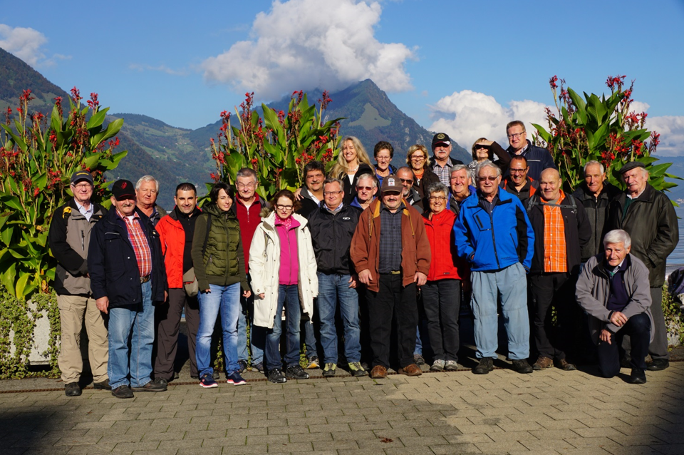 Teilnehmer am «Alpengaudi» auf der Klewenalp                