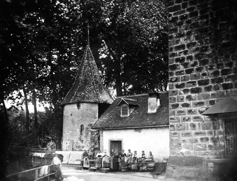 Wasch-Haus am Pulverturm 1867