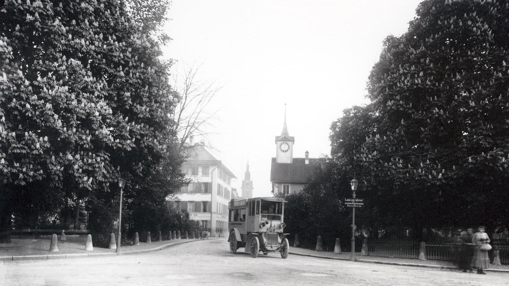 Autokurs Aarburg - Zofingen 1907